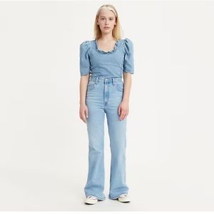 Levi’s 70s high rise flare